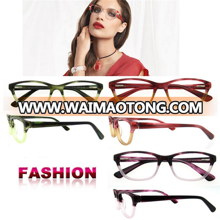 Handmade Acetate Eyewear Latest Optical Frames Designer Eyeglasses Frame