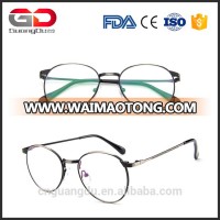 Fashion Men Glasses Frame Vintage Metal Optical Frames Women Eyeglass Clear Lens Myopia Literary Harajuku Custom logo Eyewear