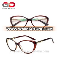 New Brand Women Coating Optical Glasses Frame Cat Eye Eyeglasses Computer Glasses Nerd Oculos Custom Logo Vintage Eyeglass