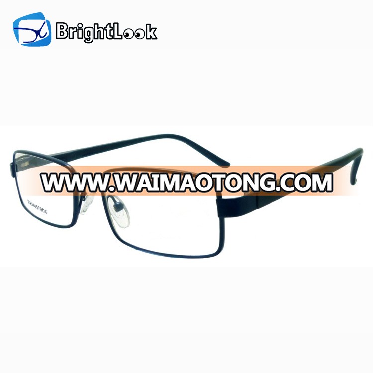 Wholesale bulk plastic temple slim frame reading glasses metal