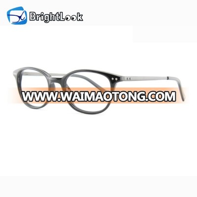 In stock no MOQ vogue optical glasses,cateye acetate fashion glasses