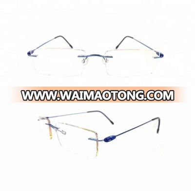 2019 Inventory frameless titanium temple optimum optical glasses