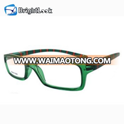 Brightlook fashion glasses frame/colorful reading glasses square eyeglasses