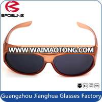 Hot sale wholesale custom logo best polarized sunglasses sun shade fit over eye glasses