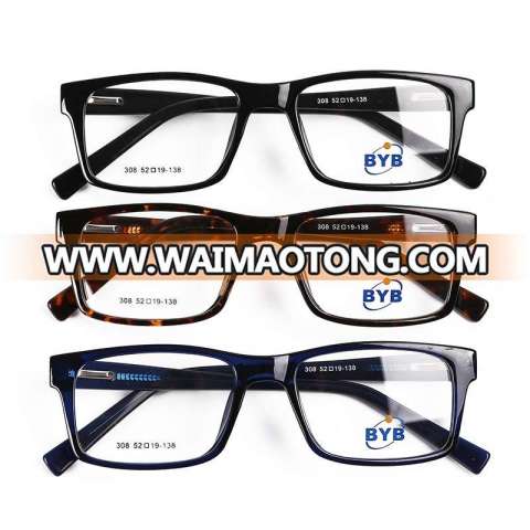 308 Ready stock tr90 front acetate temple new model optical eyewear glasses frame